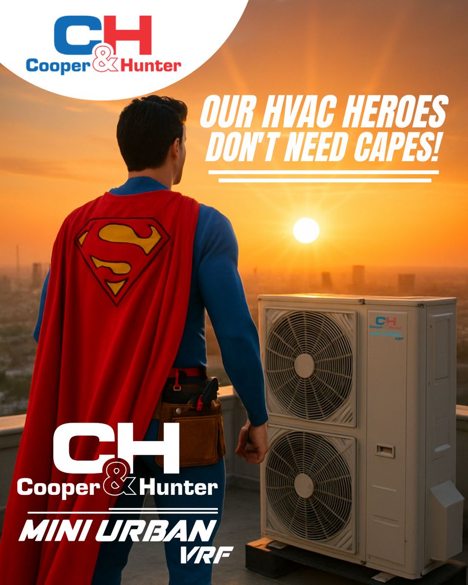 As the world cheers the return of Superman to the big screen, we’re saluting the real-life heroes who power homes, not just cities.
Our HVAC HEROES may not wear capes, but they battle extreme heat, relentless cold, and tight schedules to bring comfort and safety to families.