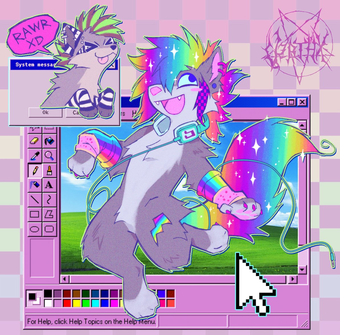 ⚔️ 𝖏𝖟𝖇𝖙𝖍𝖝 ⚔️ waitlist open (@jzbthx) on Twitter photo Rly happy with this attack on my lil bro <a href="/DEAD_KRAKER/">Kovu🧢 TEAM FOSSILS</a> 🌈 feat. My first fursona from the 2010's scene dog era Rly happy with this attack on my lil bro <a href="/DEAD_KRAKER/">Kovu🧢 TEAM FOSSILS</a> 🌈 feat. My first fursona from the 2010's scene dog era