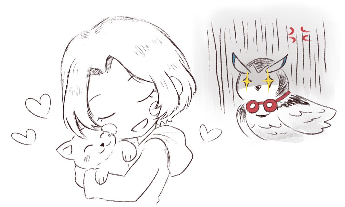 forestcharms's tweet image. What if Wonder hugs all the stray cats and Lufel gets jealous 🤭 #P5X #persona5X #P5XEN #Persona5ThePhantomX