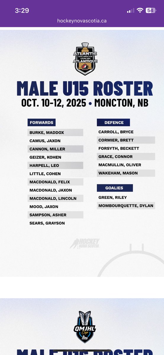Halifax Hawks U13 AAA (@hfxhawksu13aaa) on Twitter photo Congratulations to our returning goalie Addie Keys on making the Female U14 team! As well as our alumni Felix and Leo on making the Male U15. And finally to our head coach Greg on selecting the Male U14 team he will coach! Well done and congratulations to everyone! <a href="/hfxhawks/">Halifax Hawks</a> Congratulations to our returning goalie Addie Keys on making the Female U14 team! As well as our alumni Felix and Leo on making the Male U15. And finally to our head coach Greg on selecting the Male U14 team he will coach! Well done and congratulations to everyone! <a href="/hfxhawks/">Halifax Hawks</a>