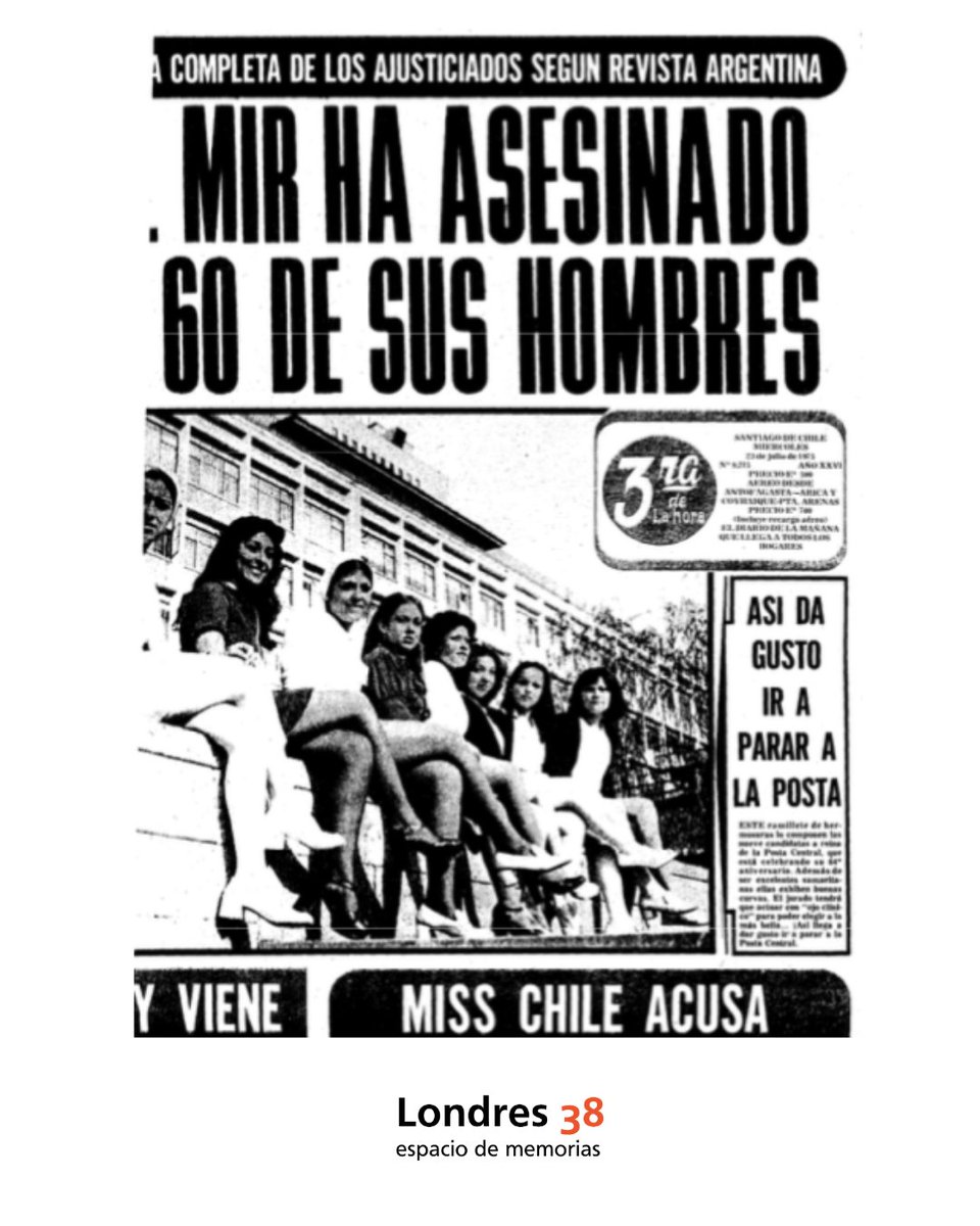 🟠 A 50 años del montaje de la Operación Colombo

🟠 Un día como hoy, 15 de julio, pero de 1975, ocurre un hecho clave en esta campaña de guerra psicológica que fue un complejo montaje comunicacional conocido en la jerga de la DINA como Operación Colombo.

🟠 Este consistió en la