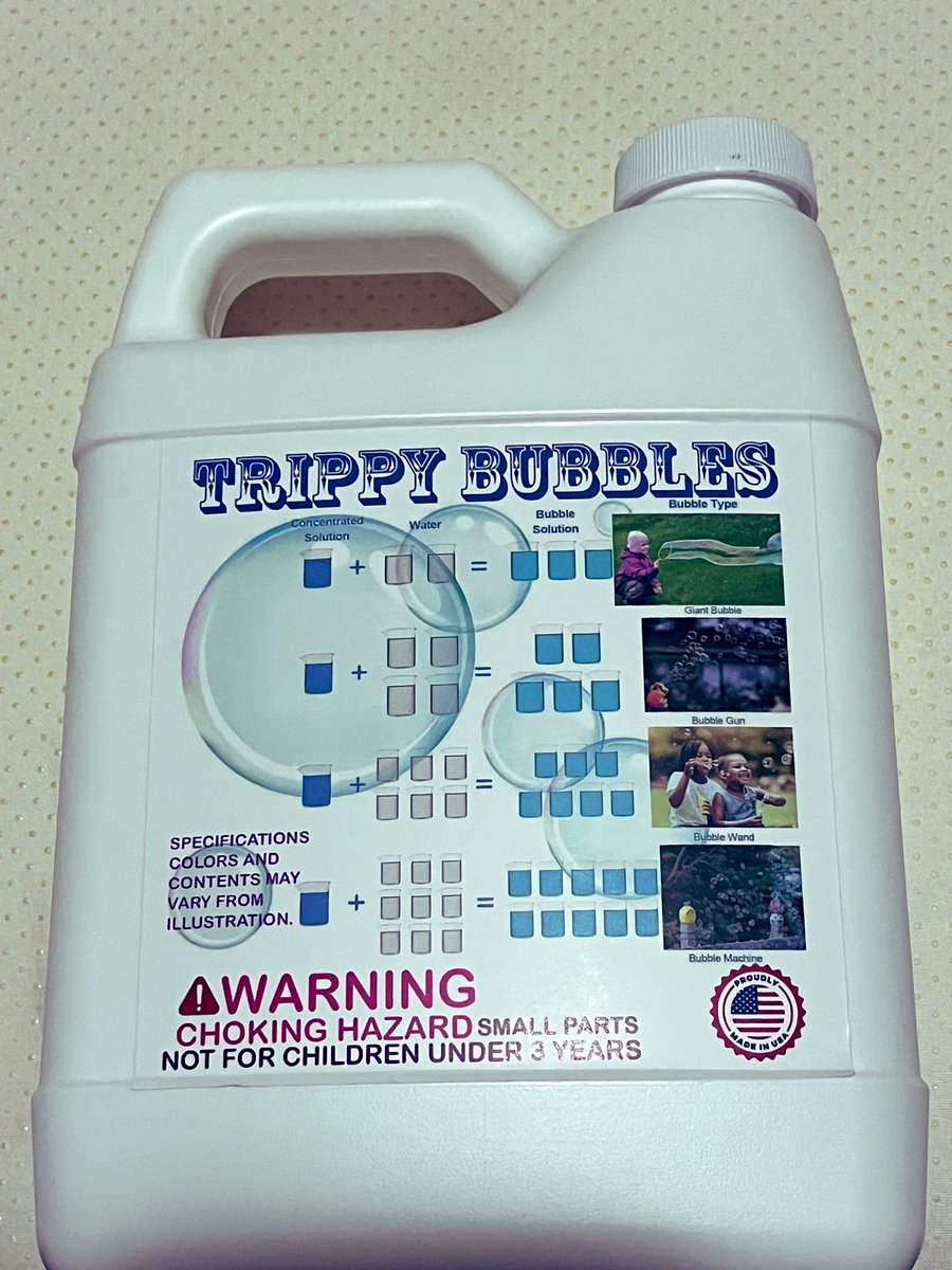 Ben32177's tweet image. TRIPPY BUBBLES ARE HERE!!
Why have boring, lame looking bubbles when you can have Trippy Bubbles? Available starting tonight at 9PM at TRIPPYBUBBLES.com. Available at AMAZON, WALMART and 4everimage.com 7/17/2025. Join me at the REVERSOZ show to see how to reap…