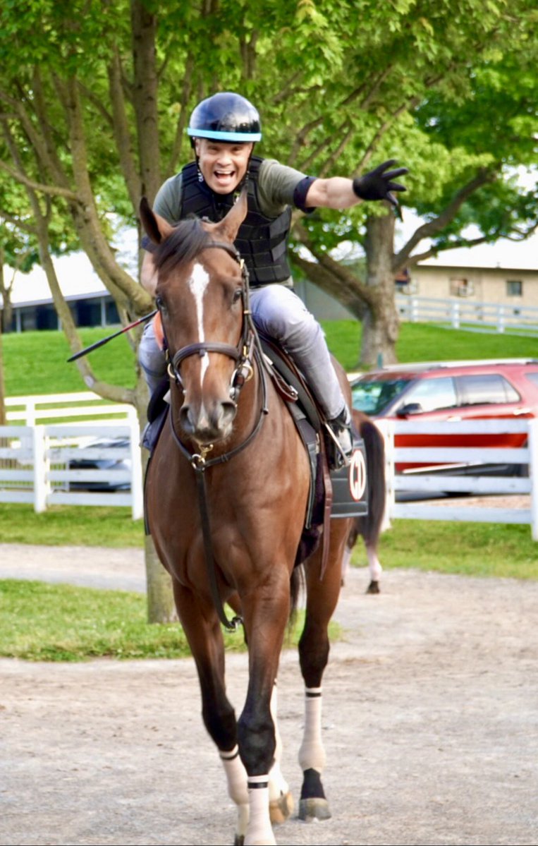 BelladonnaRaci1's tweet image. Last week’s #2YOTuesday spotlight was on the ‘23 NTT-Allusion colt. We have named him PEDROZA in honor of jockey Martin A. Pedroza, who’s been an integral part of Team @reredevaux for years.