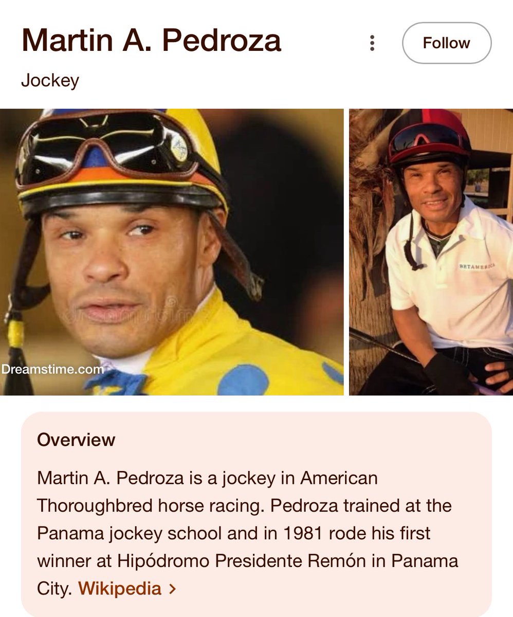 BelladonnaRaci1's tweet image. Last week’s #2YOTuesday spotlight was on the ‘23 NTT-Allusion colt. We have named him PEDROZA in honor of jockey Martin A. Pedroza, who’s been an integral part of Team @reredevaux for years.