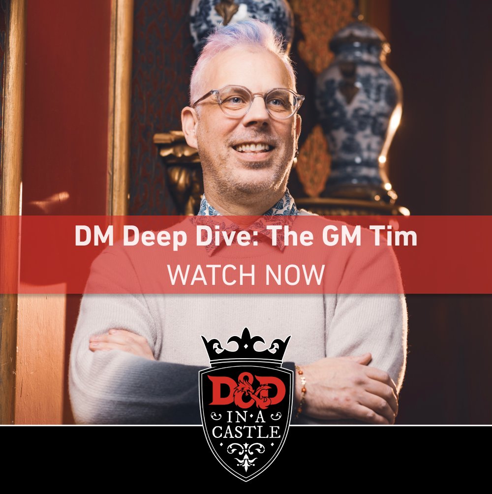 Gather round, seekers of sparkle and song! 💫

The GM Tim’s DM Deep Dive is now live on YouTube. Step behind the curtain of Glam &amp; Glittergroove—a most radiant Campaign of music, mayhem, and unapologetic flair, coming to our Spring 2026 Castle.

✨ Watch now and prepare to slay