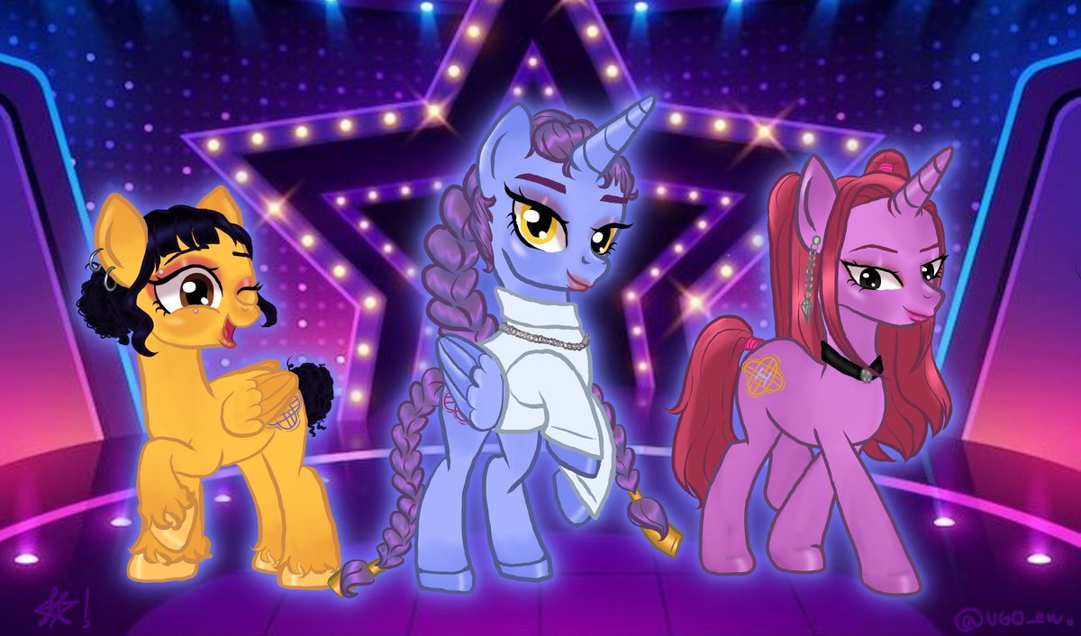 PONYTRIX!!!!

#KPOPDEMONHUNTERS #HUNTRIX