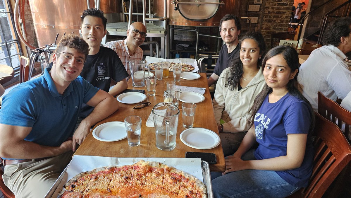 Pizza time with the lab!