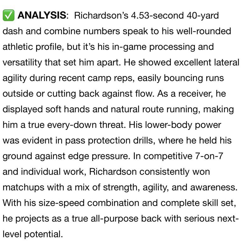 Brayden Richardson (@braydenr2_) on Twitter photo Thank you to <a href="/sixstarfootball/">Six Star Football | PLUS+</a> for the write up!✍️ <a href="/Coach_Conlin/">Joe Conlin</a> <a href="/_CoachWilks/">Ben Wilkerson</a> <a href="/Coach_DiRi/">Andrew DiRienzo</a> <a href="/PRZcory/">Cory Lemer</a> Thank you to <a href="/sixstarfootball/">Six Star Football | PLUS+</a> for the write up!✍️ <a href="/Coach_Conlin/">Joe Conlin</a> <a href="/_CoachWilks/">Ben Wilkerson</a> <a href="/Coach_DiRi/">Andrew DiRienzo</a> <a href="/PRZcory/">Cory Lemer</a>