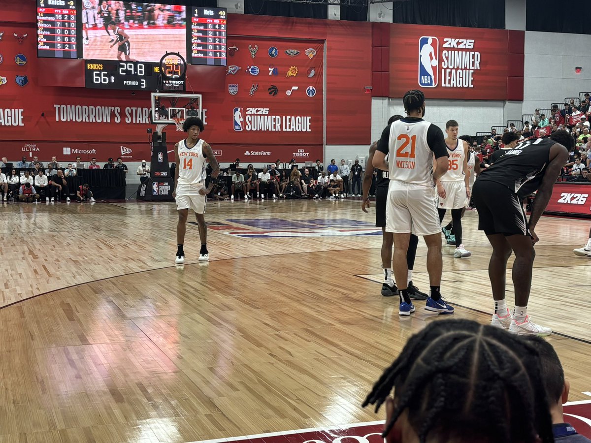 Third quarter update from the Timme-Watson duel.

Timme: 13 pts. (5-13 FG), 7 reb., 3 ast.

Watson: 7 pts. (3-3 FG), 1 reb., 1 ast.