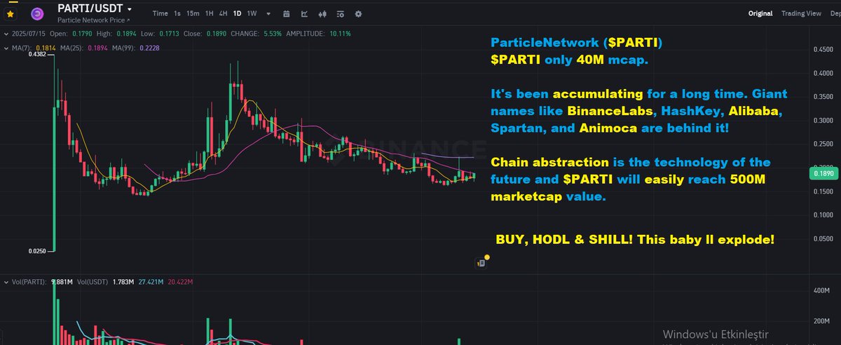 $PARTI は爆発的に成長し、独自の億万長者を生み出す準備ができています!

#Kucoin #MEXC $TWT $ASTR $SAND $RNDR $SHIB $CAKE $pepe $OPTI $bonk $LUNC $cgpt $saga $inj $meme $token $rez $bgtr $eigen $kas $kcs $okx $dext $ena $the $sxp $ilv $haedal $koma $manta $crv