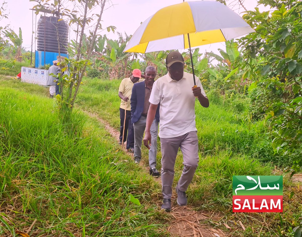 Salam TV Uganda (@salamtvug) on Twitter photo Salam Charity MD <a href="/HajjiKaliisa/">Karim Kaliisa</a> inspects modern water sources in Ntungamo, donated through partnership with Afo Austria & Hon. <a href="/BKamateneti/">Baata Kamateneti</a>
#SalamUpdates Salam Charity MD <a href="/HajjiKaliisa/">Karim Kaliisa</a> inspects modern water sources in Ntungamo, donated through partnership with Afo Austria & Hon. <a href="/BKamateneti/">Baata Kamateneti</a>
#SalamUpdates