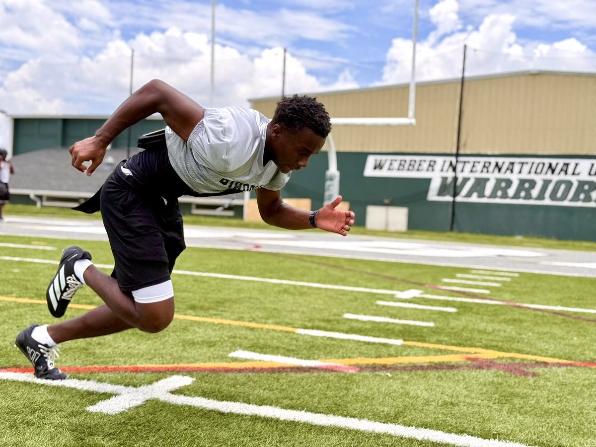 Coach Brandon Berry (@coachberry247) on Twitter photo Wake up and get GATA! Another day to get better! <a href="/WebberFB/">Webber Int'l University Football</a> Camp day 2 <a href="/_jaydenqueen8/">Jayden “Jq” Queen</a> <a href="/JensenFootball/">Jensen Beach Football</a>
#RelentlessEffort #AllGasNoBreaks Wake up and get GATA! Another day to get better! <a href="/WebberFB/">Webber Int'l University Football</a> Camp day 2 <a href="/_jaydenqueen8/">Jayden “Jq” Queen</a> <a href="/JensenFootball/">Jensen Beach Football</a>
#RelentlessEffort #AllGasNoBreaks