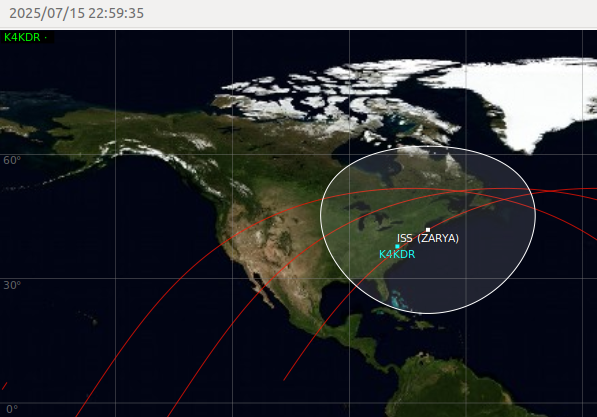 Scott Chapman (@scott23192) on Twitter photo Possibly my first noise-free SSTV image!    PD120 from the ISS this evening on a 74° EL pass over the Eastern U.S.     Like a mis-struck coin, is this picture more valuable because the caption is wrong? Possibly my first noise-free SSTV image!    PD120 from the ISS this evening on a 74° EL pass over the Eastern U.S.     Like a mis-struck coin, is this picture more valuable because the caption is wrong?
