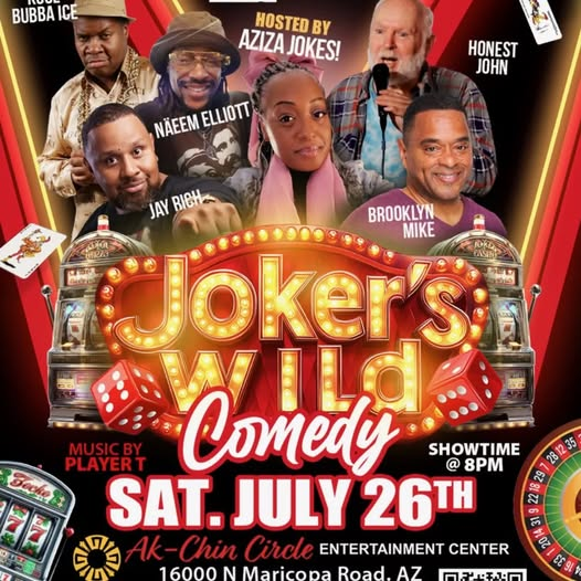 I'll be in Arizona July 26th