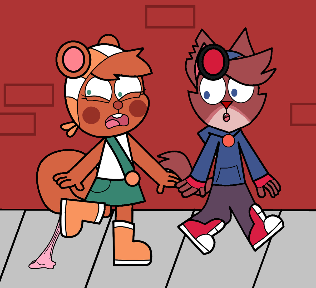 Notrious353's tweet image. Sorry for removing the fanart @ajmarekart I had to make some adjustments to the drawing.