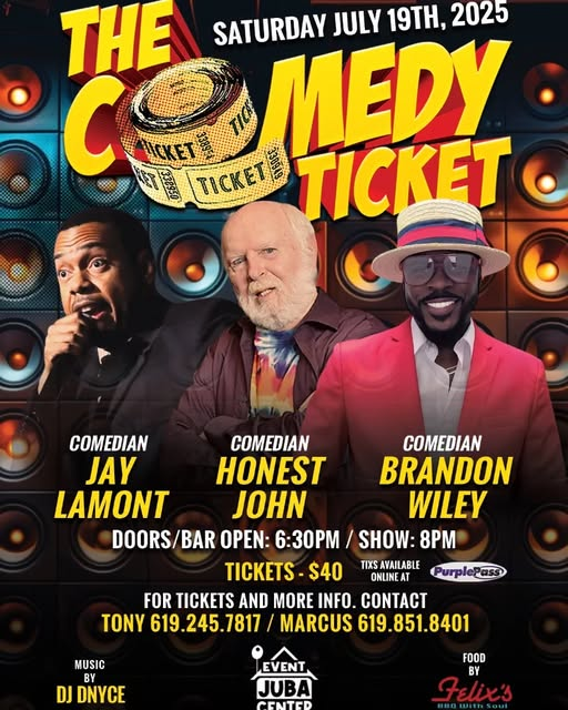 I'll be in San Diego Saturday night