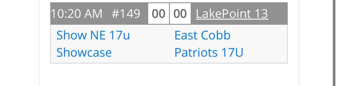 LincolnPark (@lincolnpark34) on Twitter photo I will be pitching game 2 of the PBR National Championship. Game is on 7/16 (Wednesday) at 10:20 EST; field 13. #rollpats <a href="/ECpatnation/">East Cobb Patriots</a> <a href="/TolleyLovejoy21/">Tolley Lovejoy</a> <a href="/pbtscouting/">Prep Baseball Scouting</a> <a href="/WA_Warriors/">WA Athletics</a> <a href="/bsf_pitching/">Ryan McWilliams</a> I will be pitching game 2 of the PBR National Championship. Game is on 7/16 (Wednesday) at 10:20 EST; field 13. #rollpats <a href="/ECpatnation/">East Cobb Patriots</a> <a href="/TolleyLovejoy21/">Tolley Lovejoy</a> <a href="/pbtscouting/">Prep Baseball Scouting</a> <a href="/WA_Warriors/">WA Athletics</a> <a href="/bsf_pitching/">Ryan McWilliams</a>