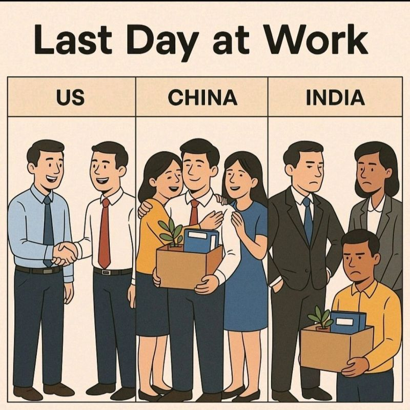 Bhawna Sharma (Promotions specialist 💯 result) (@sysmind1) on Twitter photo In India
-Access removed in 5 minutes
-HR Goes Mute
-Manager avoids eye contact
-You have suddenly treated like a traitor. In India
-Access removed in 5 minutes
-HR Goes Mute
-Manager avoids eye contact
-You have suddenly treated like a traitor.