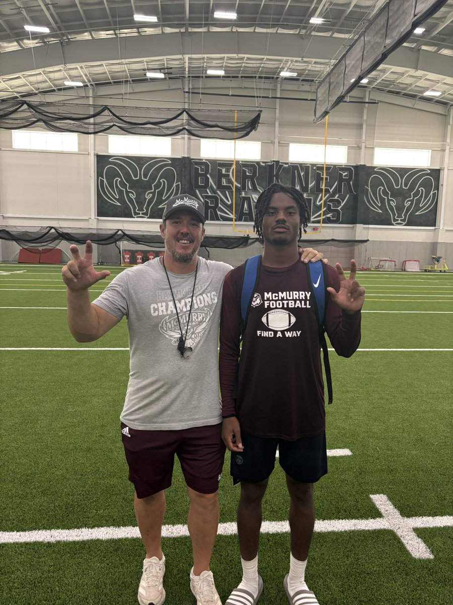 Irunroutes2's tweet image. Blessed!
6/7 on Offense
6/6 on Defense
@CoachNealMcM
@CoachRauMCM
Let’s do it!!
@McMURRYFOOTBALL