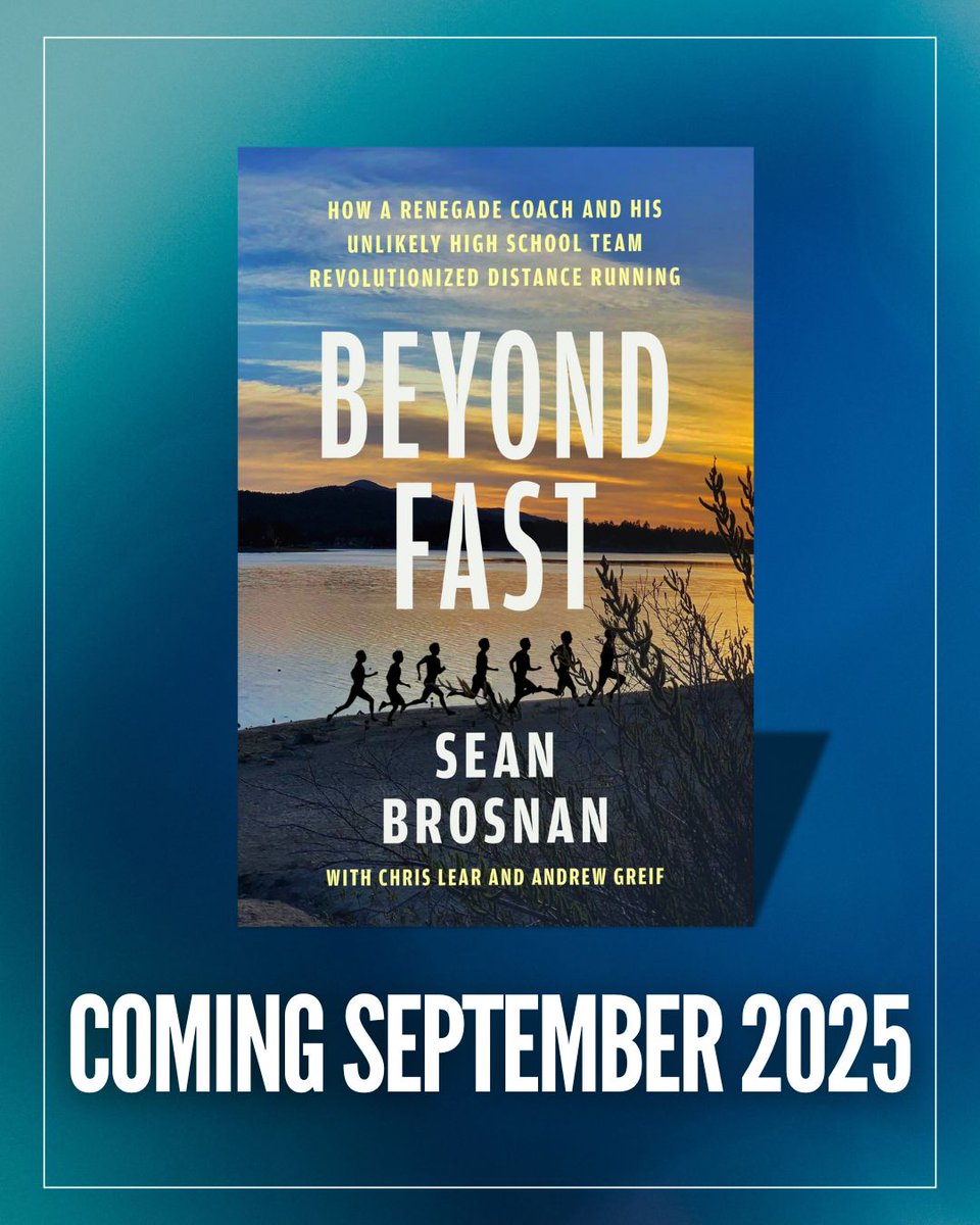 "Brosnan’s memoir of building a formidable cross-country program in a Los Angeles suburb is richer and more relatable than many books by bigger names in other sports."

Now that's how you open a book review of BEYOND FAST. Thank you, <a href="/KirkusReviews/">Kirkus Reviews</a>.  

kirkusreviews.com/book-reviews/s…