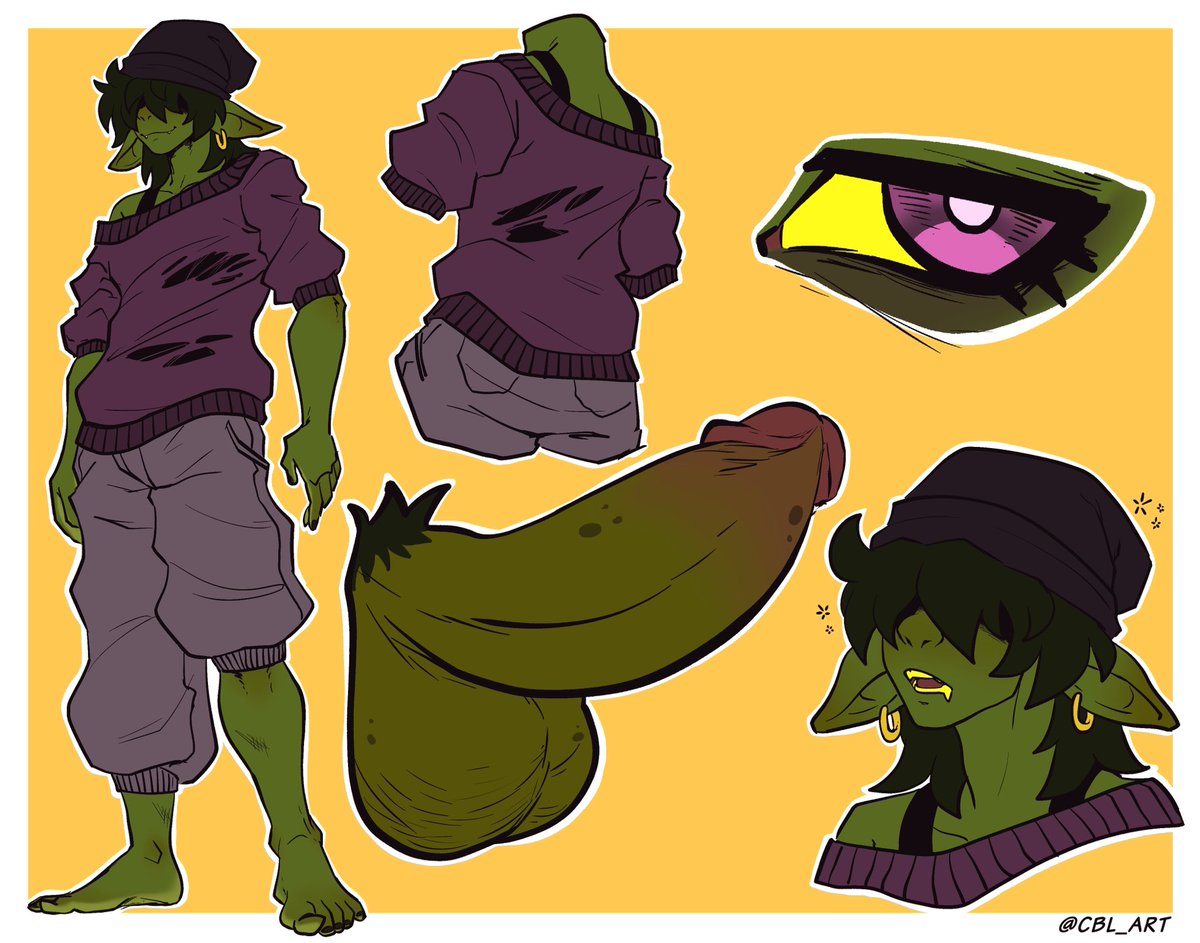 These 2 were in the original lineup but I couldn’t let them go so I’m keeping them for the extended Ceebieverse lol chubby dude is Conner and Brody’s oldest brother, and the Gobbo is some ungodly creation by Aphelio that he decided was chill and kept him around lol