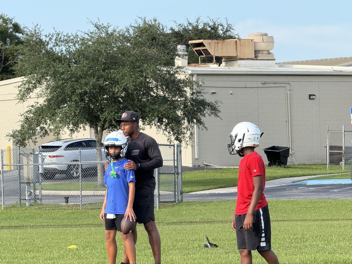 miles_flash's tweet image. First Practice in the can! @lions_popwarner