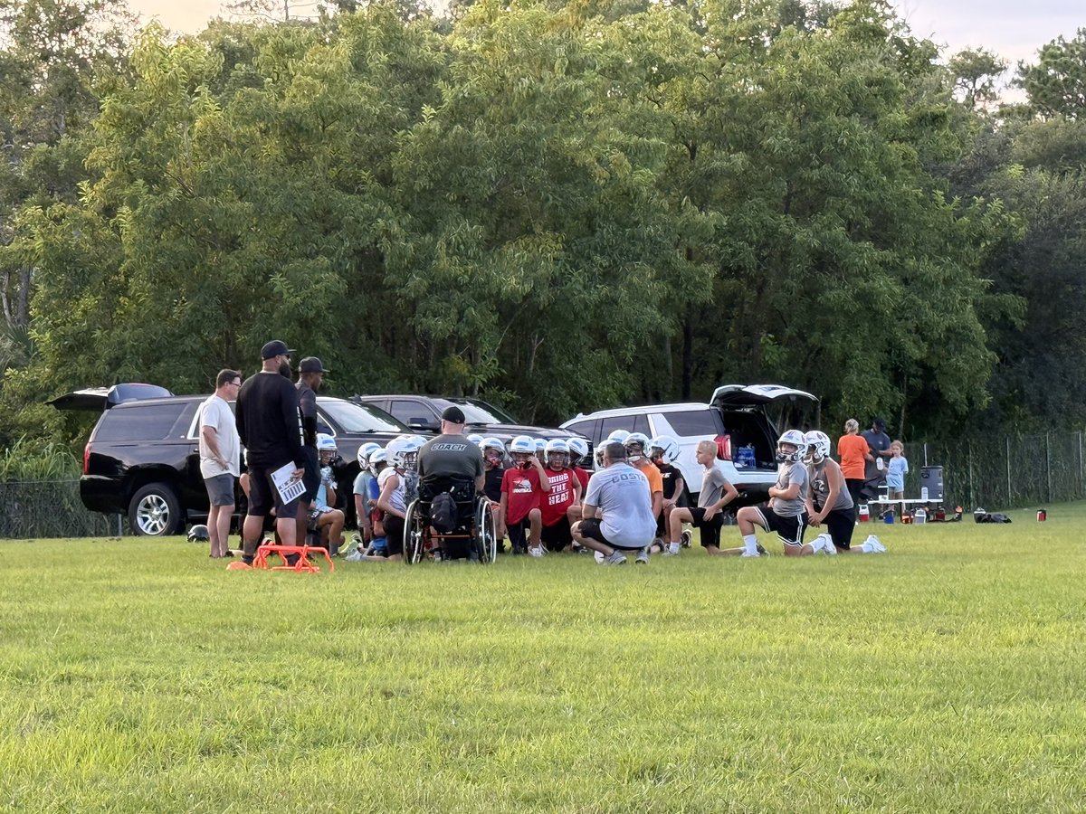 miles_flash's tweet image. First Practice in the can! @lions_popwarner