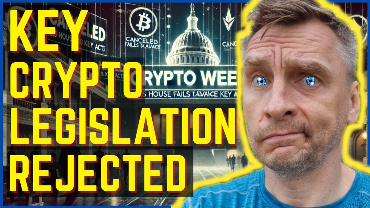 cryptofather48's tweet image. Key Crypto Legislation Rejected in U.S.A. #thecryptofather #bitcoin #cry... youtu.be/zmrC8Zz5xhU?si… via @YouTube