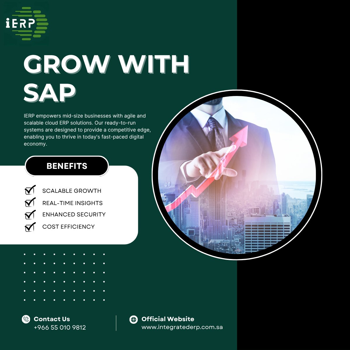 ierpofficial's tweet photo. Ready-to-Run Cloud ERP for Mid-Sized Businesses
To learn more, visit https://t.co/DBrmcKE0RH or contact us at info@integratederp.com.sa | +966 55 010 9812
#CloudERP #MidSizeBusiness #DigitalTransformation #IERP https://t.co/nOhzitl9bH