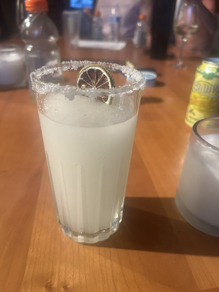 Cheers everyone! Margaritas on the menu.