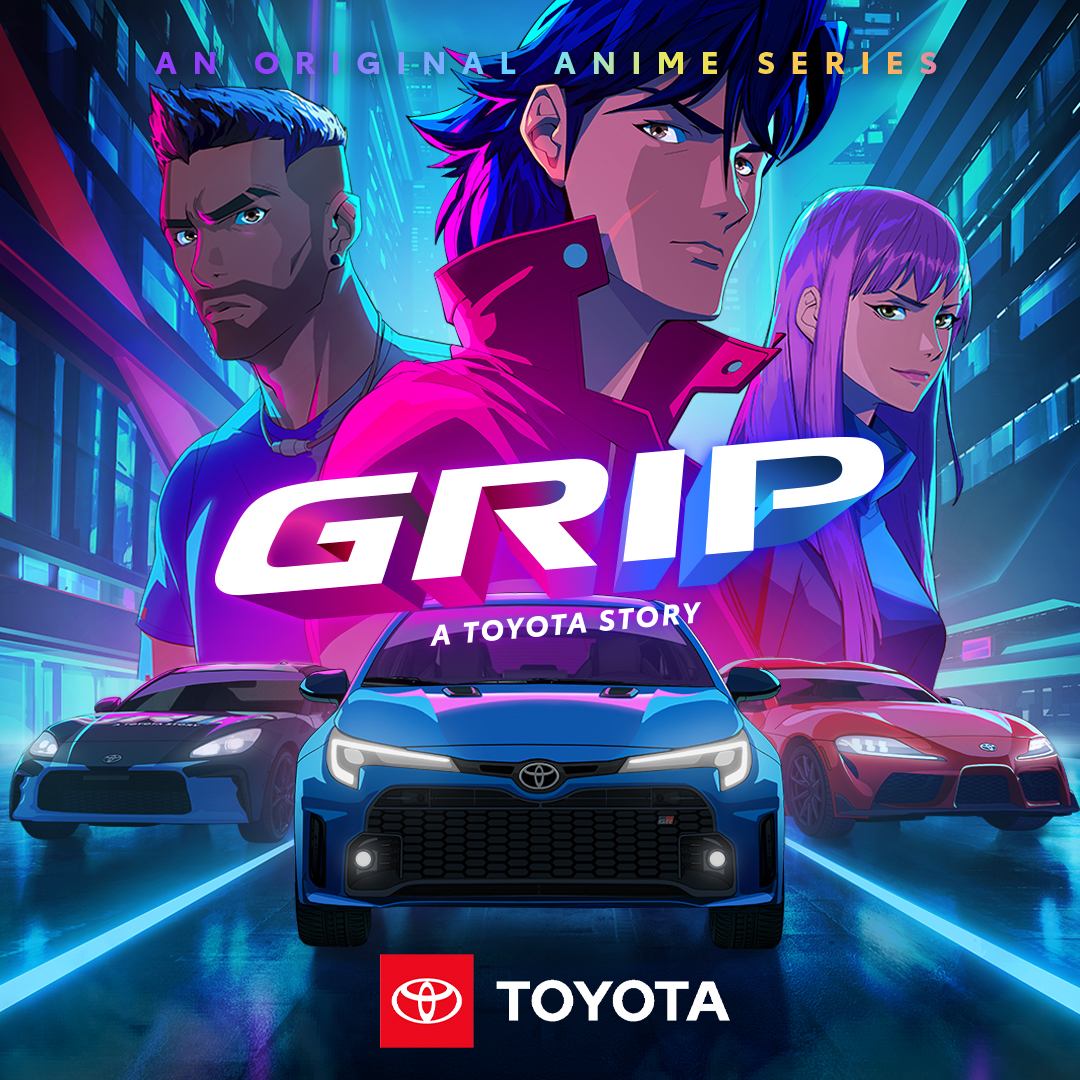 animeimpulse's tweet photo. Ready for your hero arc? 🦸 Pulse-pounding joy is vanishing from driving. Not on our watch! 🤚
Join #TeamGRIP at the @toyotausa booth this Saturday, 7/26 to save it. ❤️🔥
#animeimpulse https://t.co/ORxXZQTbgs
