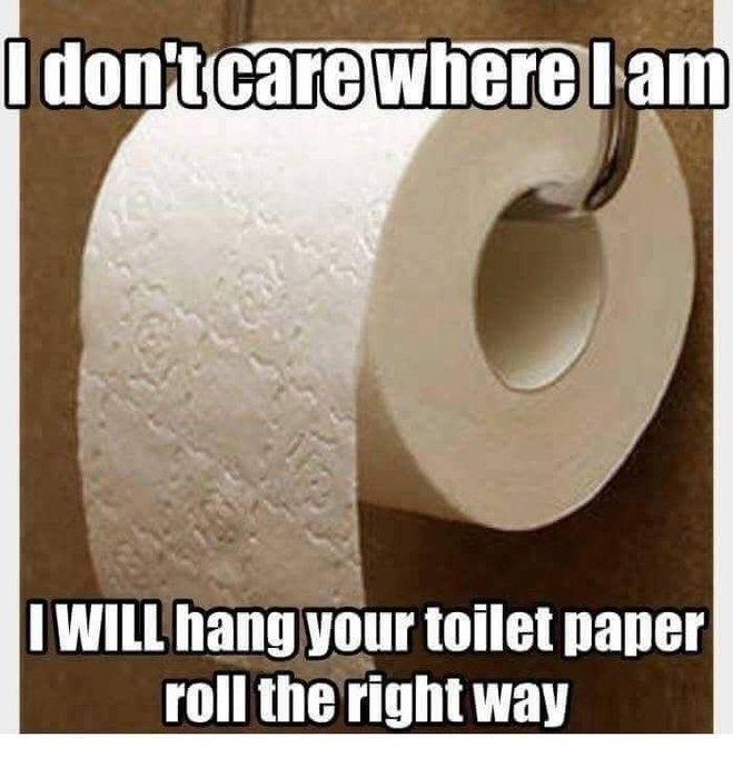 I gotcha!!    🧻💪🏼😆👍🏼  One of my pet peeves 🤭

VOTE: 

Over  👍🏼
or
Under  👎🏼

Do you have any pet peeves?  🤷🏼‍♀️🤔🤔🤪🤣