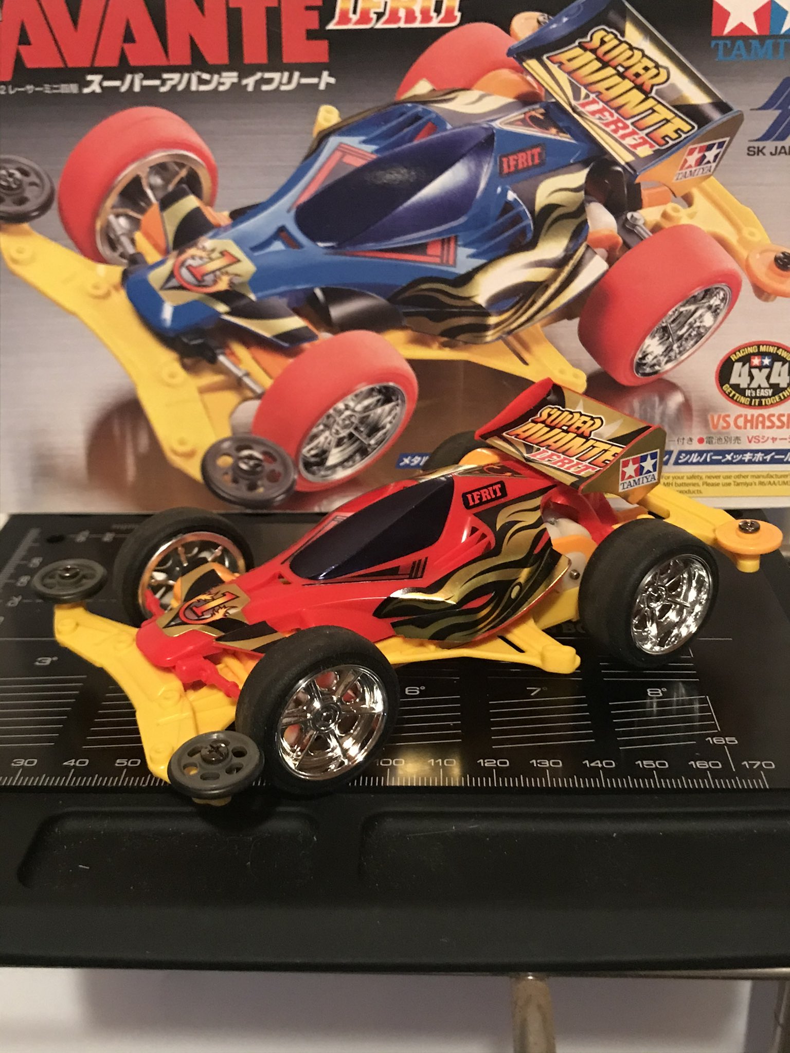 ミニ四駆 スーパーアバンテ イフリート　3色セット スーパーアバンテ イフリートを手に入れよう！ | ミニ四駆制作