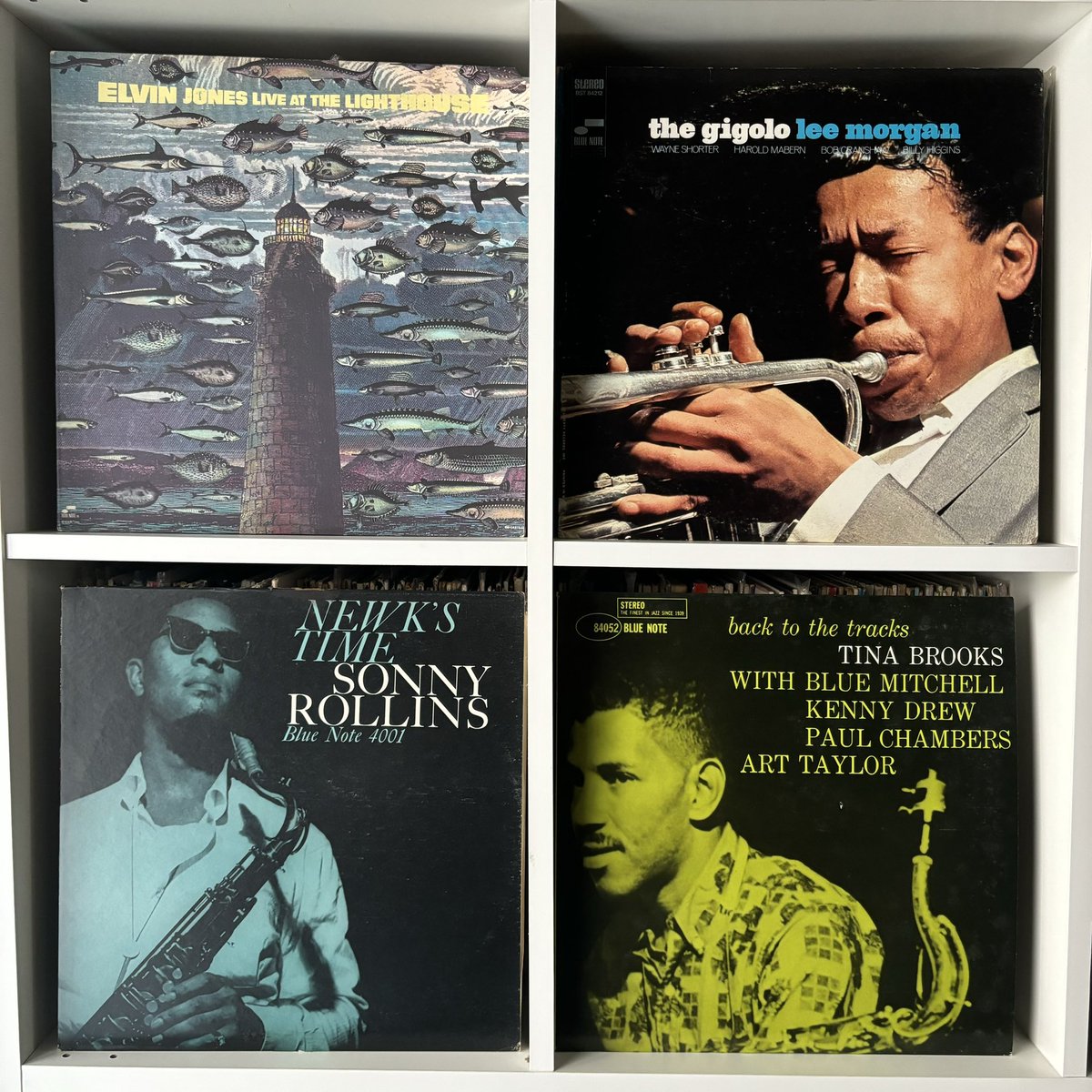 TurntableTokyo's tweet image. Good Morning Tokyo 
#elvinjones #leemorgan #sonnyrollins #tinabrooks #bluenote #jazzrecords #recordstore #recordshop #usedvinyl #jazz #turntabletokyo #recordadventure #digging #dustyfingers #maintain #focus #motivation #30years #hustlin