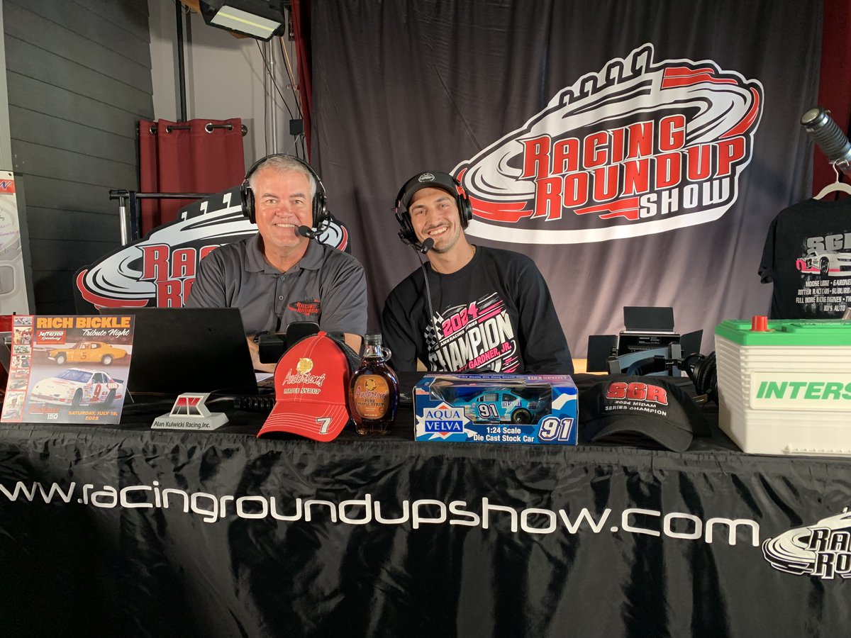 The Racing Round Up Show (@racingroundup) on Twitter photo Now on The Racing Round Up Show is <a href="/Midamracing/">Mid-Am Racing Series</a> Winning Driver Scotty Gardner!
Join the racing crowd at <a href="/PauliesPubWI/">Paulie's Pub</a> or tune in here youtube.com/watch?v=GJ87OB…
#HaveAtItRacers Now on The Racing Round Up Show is <a href="/Midamracing/">Mid-Am Racing Series</a> Winning Driver Scotty Gardner!
Join the racing crowd at <a href="/PauliesPubWI/">Paulie's Pub</a> or tune in here youtube.com/watch?v=GJ87OB…
#HaveAtItRacers