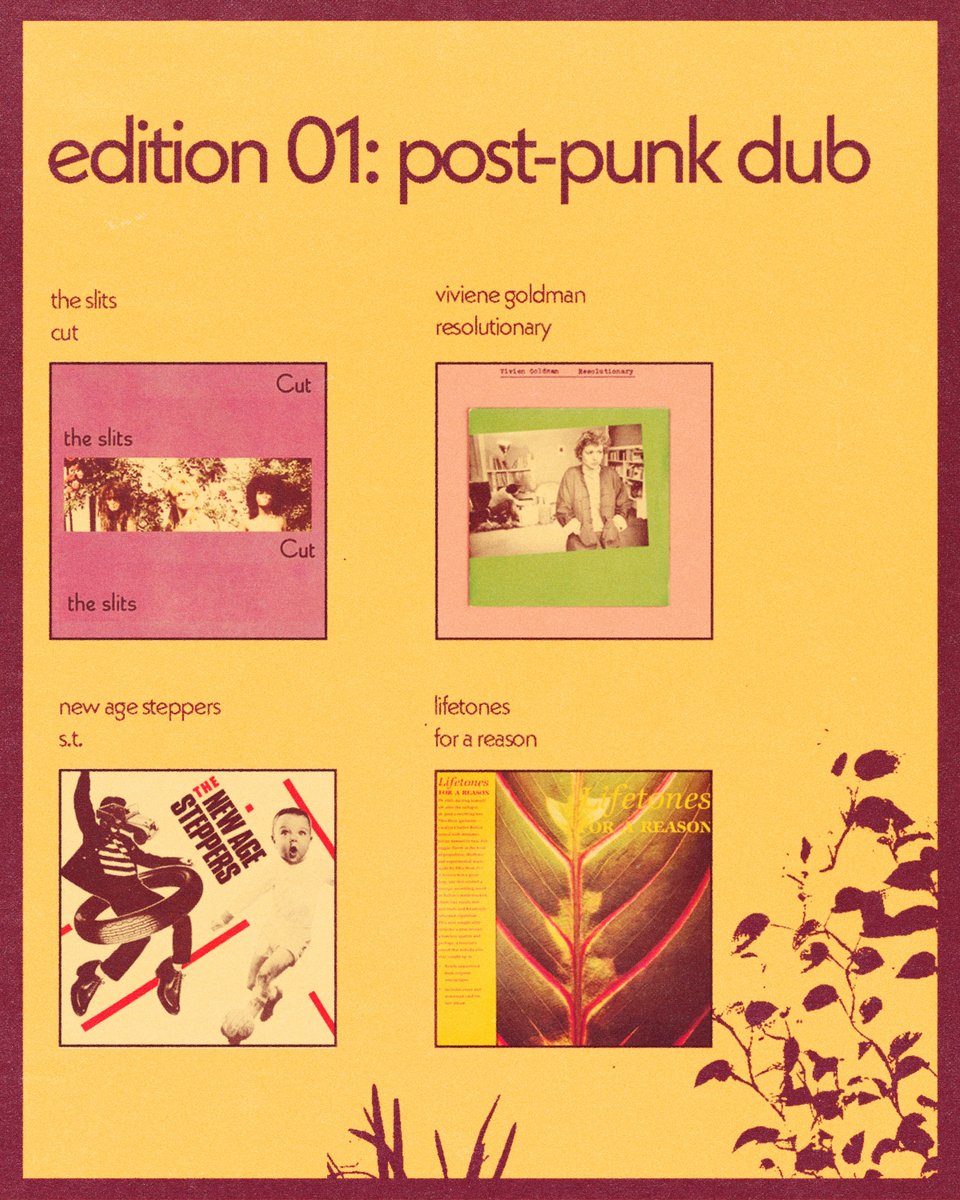 insheepshifi's tweet image. 7/22: Post-Punk Dub Listening Party @ Zizou
Featuring albums by: The Slits, Viviene Goldman, New Age Steppers, Lifetones, Brenda Ray, Lee "Scratch" Perry & Dub Syndicate, Devon Rexi, Pachyman
Get Tix: link.dice.fm/i00df8924d5d?d…