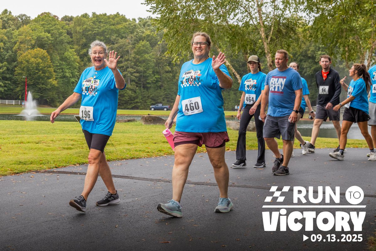 VictoryJunction's tweet image. Have you registered yet? 👟
Join us at Run to Victory on Sept. 13, 2025 - a 5K & Fun Run that supports kids with complex medical & physical needs. Walk, run, or roll with us! 🏁
Register now! 👉 bit.ly/3Y1Anmh