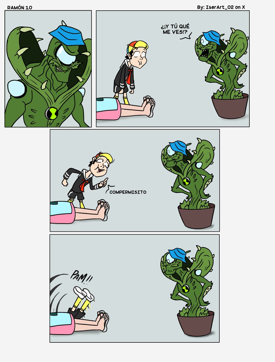 Si Don Ramón obtuviera el Omnitrix 
#Ben10 #ElChavodel8 #Chanfletrix #ben10fanart