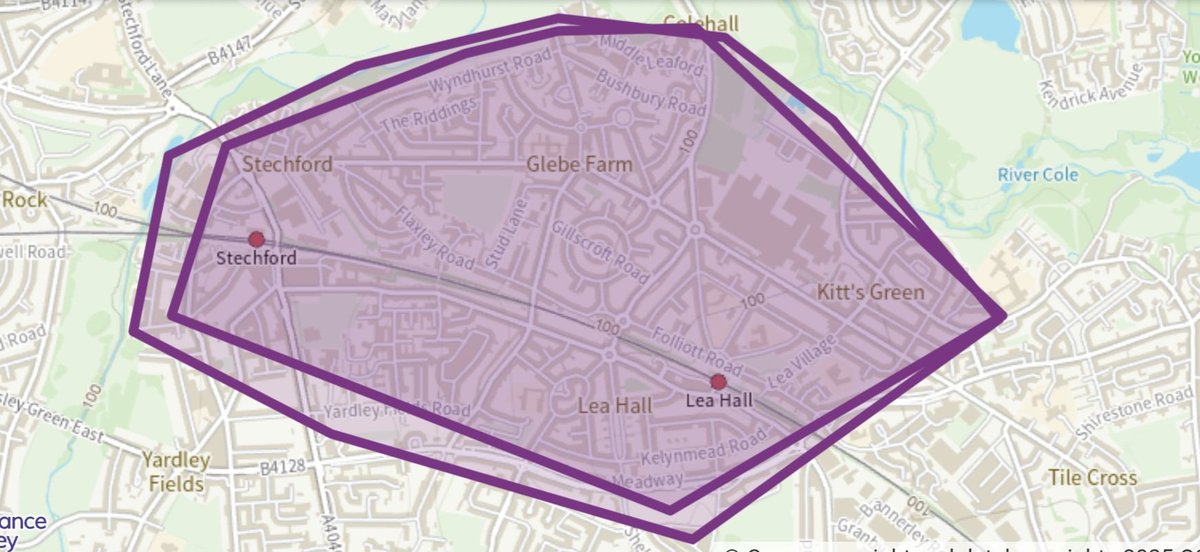 StechfordWMP's tweet image. There is currently a Section 35 Dispersal Order in place across Stechford due to high reports of anti social behaviour. The order is in place for 48 hours and will expire at 20:45 hours on 17/07/25. This order allows officers to move people on causing any ASB or committing crime.