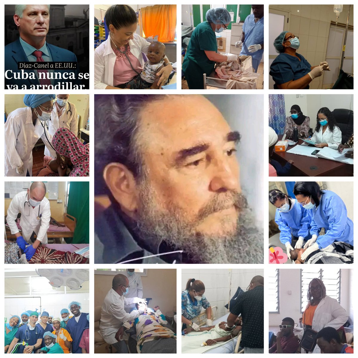 "No luchamos por gloria ni honores, luchamos por ideas"
#BmcGambia
#FidelPorSiempre 
#CubaEstáFirme