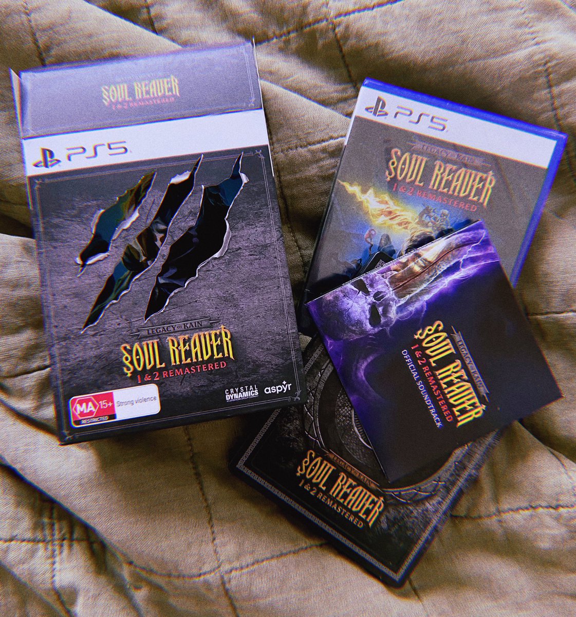 jeanfaymas's tweet image. Big thanks to @FiveStarGamesOz for sending me the Soul Reaver 1 &amp;amp; 2 Remastered!! I’m genuinely so excited to properly unbox and check out this game on stream today!! 🙌🏻🙂‍↕️

#soulreaver #ad