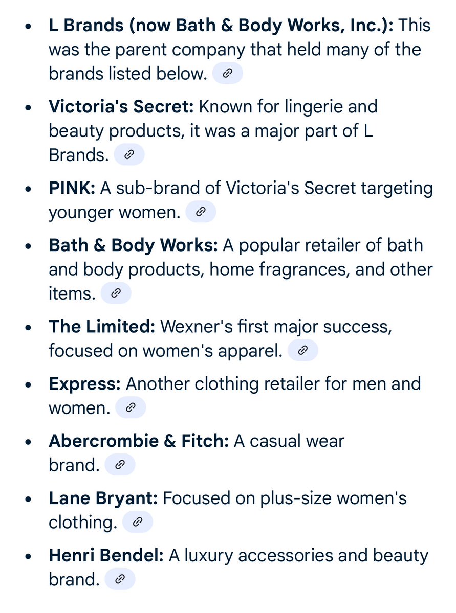 JimSomer1022's tweet image. One thing we know for sure about a Epstein is that Mega group members Alex Wexner and Charles Bronfman subsidized him. Below are many of the companies owned by them. Personally I won’t be purchasing from any of them, even four roses whiskey.