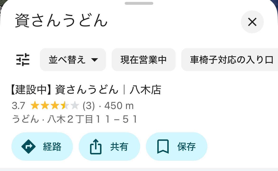 八木に資さんうどんできるんや