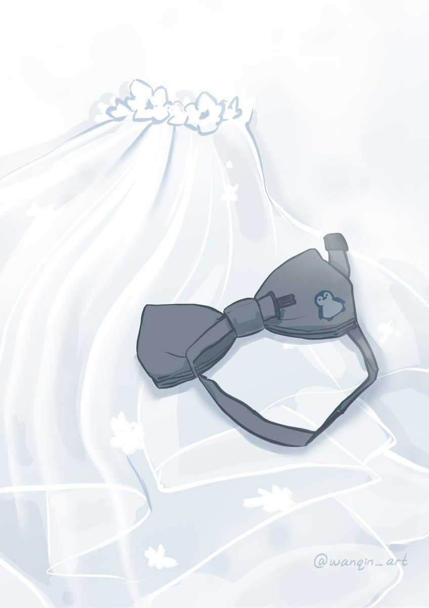 wanqinart's tweet image. “只要你需要,永遠都有一場不會消融的雪只為你而下” ❄️
👰♀️🤵♂️🐧🔔🩵
#黎深 #zayne #レイ #이서언 #戀與深空 #loveanddeepspace #恋と深空 #러브앤딥스페이스 #wanqinart #恋と深空二次創作 #wedding