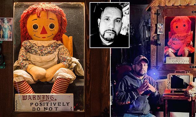 ThePatriotOasis's tweet photo. BREAKING: Paranormal investigator Dan Rivera, 54, died in Gettysburg, Pennsylvania, while on a national tour of the U.S. with the real Annabelle doll.

Medical personnel were called to a hotel in Gettysburg on a report of “CPR in progress” on a male patient. https://t.co/CsGeKlYOFu