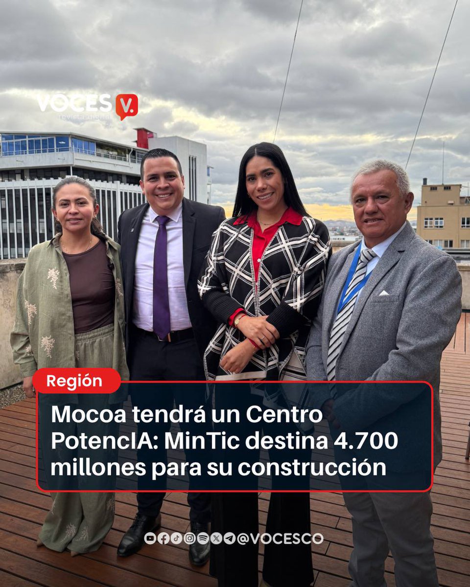 vocesco's tweet image. #Voces | Tras la visita del ministro TIC, Julián Molina, a Mocoa el pasado 24 de mayo, en la que se anunció la construcción de un Centro PotencIA en esta ciudad, la viceministra de Transformación Digital, @CarinaMurciaY, informó durante una mesa técnica que ya están disponibles…