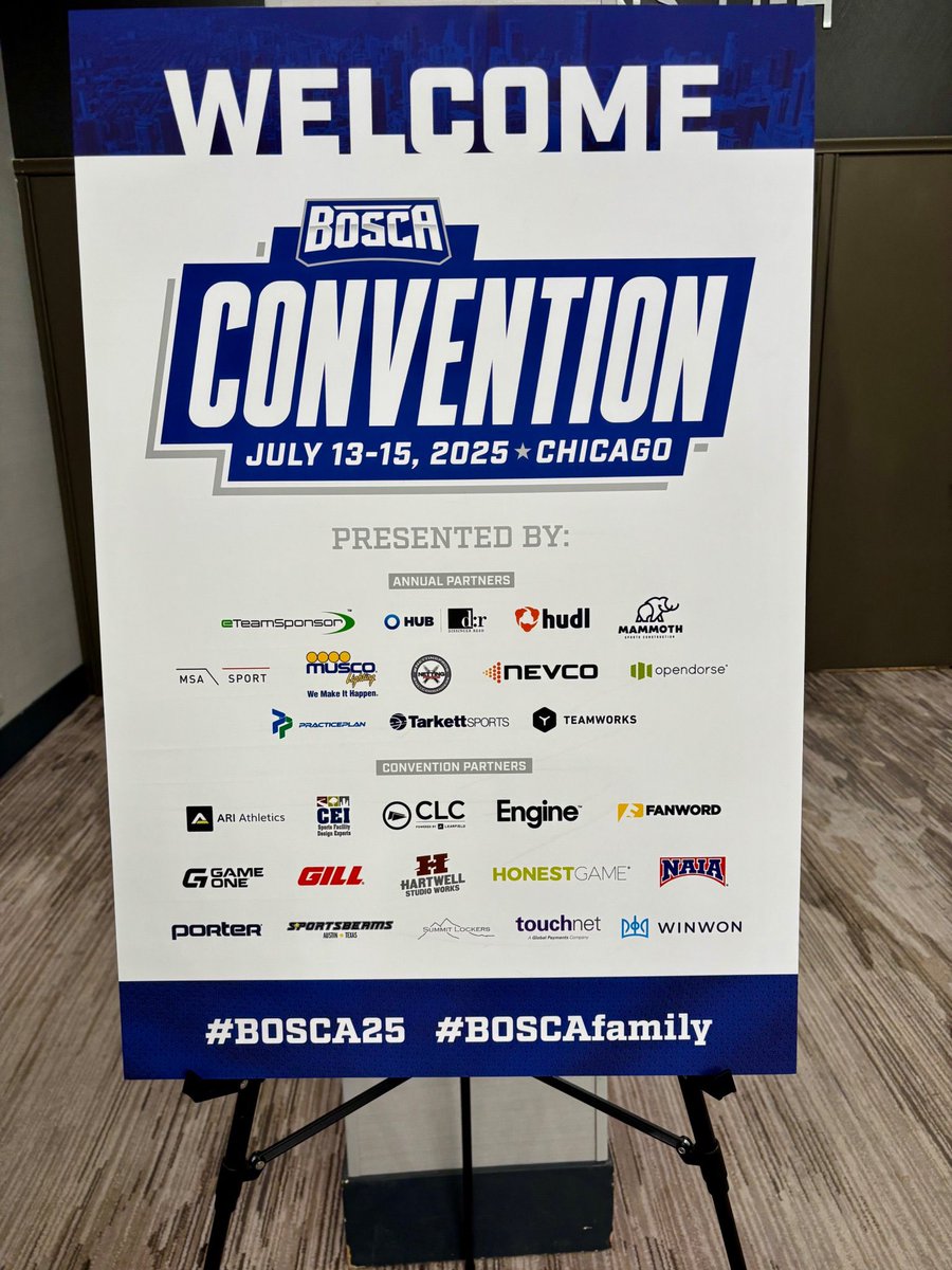 CLeppink4's tweet image. Another phenomenal @smallcollegeath convention in the books! So many elite administrators to learn from. S/o to @jimabbott33 &amp;amp; the BOSCA board members for all their work planning and coordinating this event. Looking forward to next year already! #BOSCA25