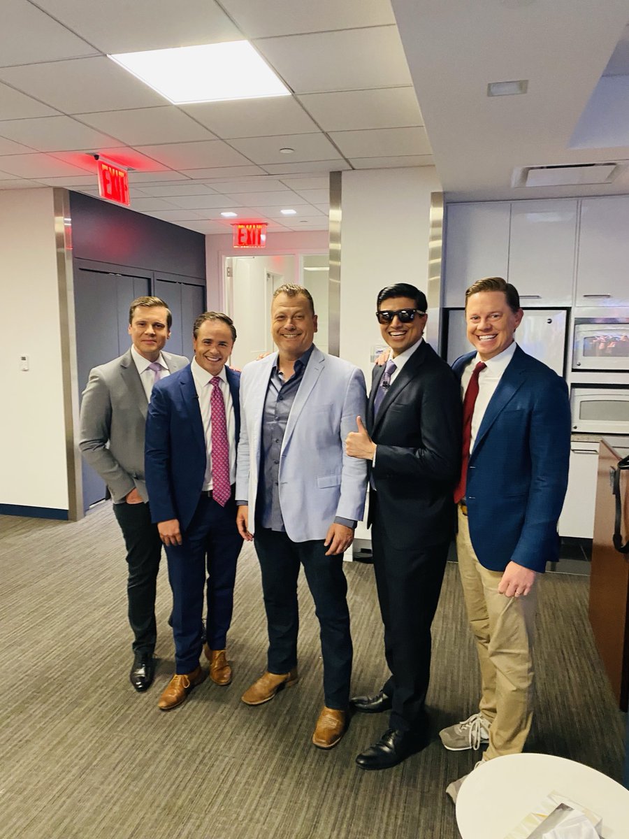 jimmyfailla's tweet image. Welcoming the @RuthlessPodcast to the Fox News Family! Absolutely love their pod but we look like a boyband called WRONG Direction.