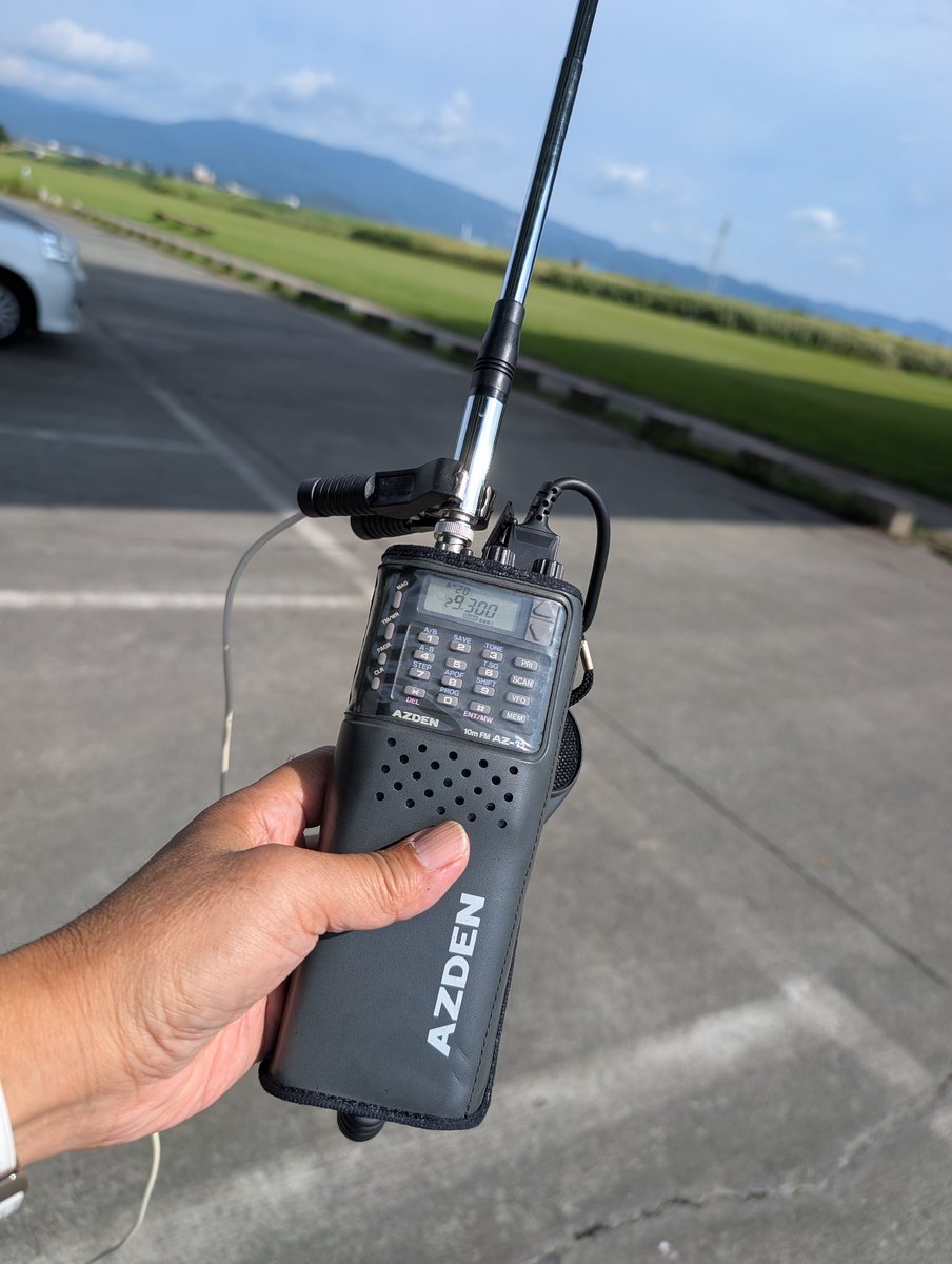 Nx47J's tweet image. JR1TNG 59/52
杉本OM　いつもありがとうございます
今朝は珍しくこれからでした！
#10mFM #28MHzFM #AZ11