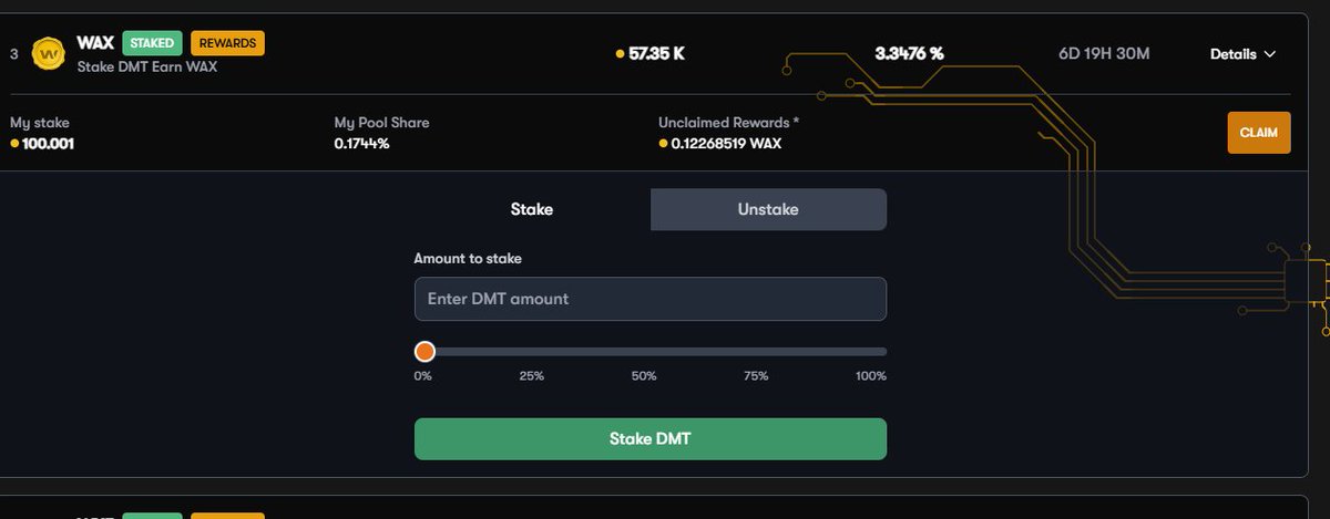 HandstandMarv (@handstandmarv) on Twitter photo Finally!
Staking is live <a href="/DEFIMiningNFT/">⛏️ DEFI Mining</a> .
Well... Staking is live ^^
Single token staking for single token reward or multiple in the one global pool.
NFTs through minting are a staking mechanic of sorts; just looks different and works different ^^
So stoked!
And it looks good tbf Finally!
Staking is live <a href="/DEFIMiningNFT/">⛏️ DEFI Mining</a> .
Well... Staking is live ^^
Single token staking for single token reward or multiple in the one global pool.
NFTs through minting are a staking mechanic of sorts; just looks different and works different ^^
So stoked!
And it looks good tbf